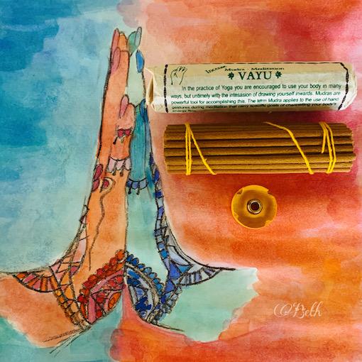 Mudra Meditation- Vayu (Chamomile) Incense